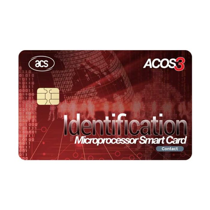 ACS ACOS3 Contact Microprocessor Smart Card
