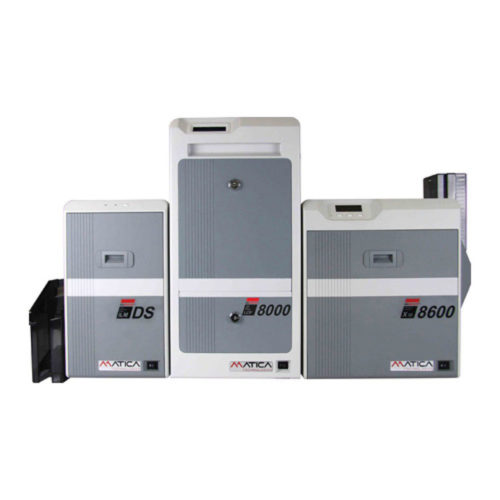 Matica LES8000 Card Laser Engraving, XID8600 card printer and ILM-DS lamination System