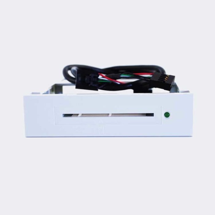 Identiv (SCM) SCR333 3.5" bay smart card reader (White)