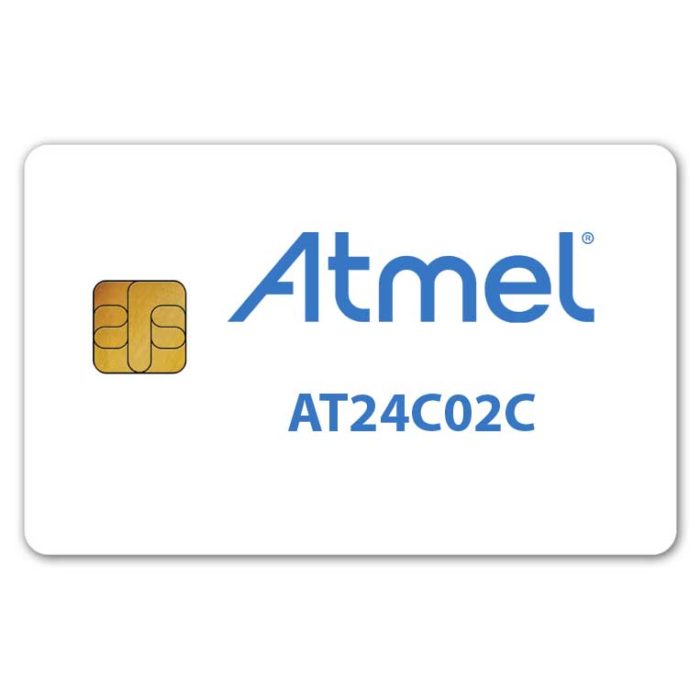 Atmel AT24C02C memory smart card