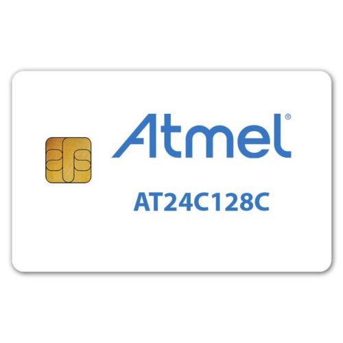 Atmel AT24C128C memory smart card