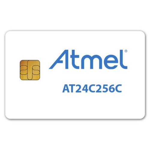 Atmel AT24C256C memory smart card