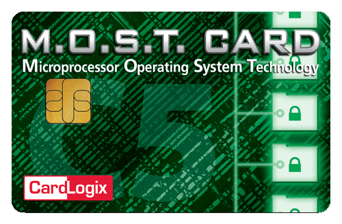 C5 MOST Microprocessor Smart Card