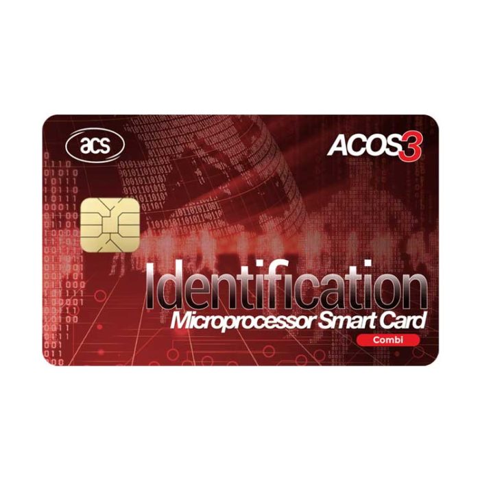 ACS ACOS3 Combi Microprocessor Smart Card