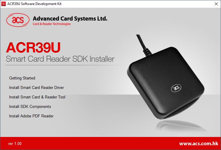 USB Smart Card Reader ACS ACR39U-I1 