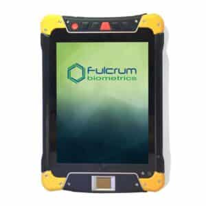 Fulcrum Biometrics enrollment mobile tablet