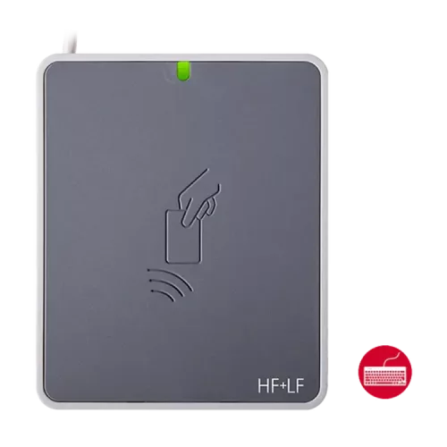 Identiv uTrust 3721 F HF/LF Dual Frequency Smart Card Reader w/ Keyboard Emulation