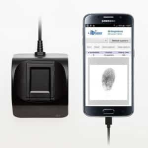 Integrated Biometrics Columbo fingerprint scanner for Android