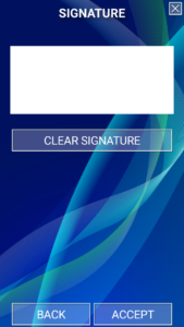 fastcheck signature capture for mobile identity verification