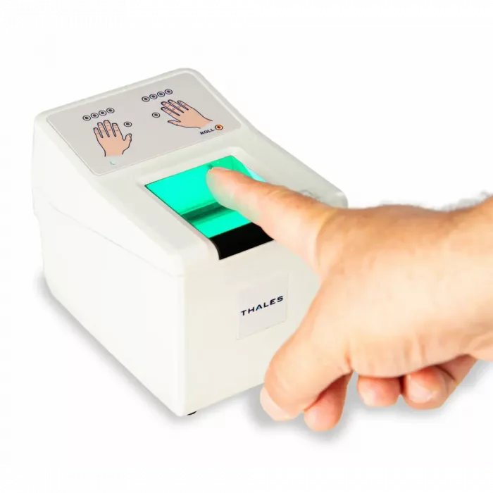 Thales Green Bit Cogent DactyScan40p Dual Fingerprint Scanner