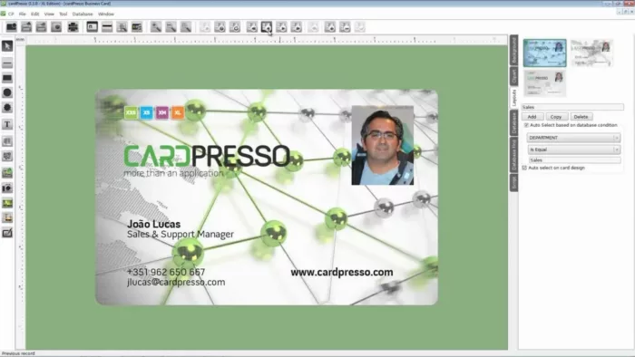 cardPresso Card Design and Encoding Software