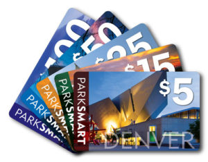 Denver prepaid parking smart cards